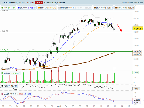 CAC 40 : Le secteur du luxe toujours mal orienté