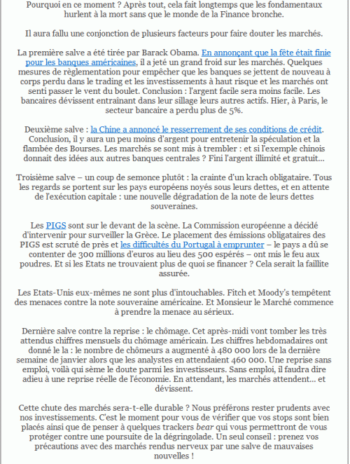 Forum BFM Bourse