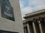 Petite hausse à la bourse de paris 