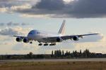 L'a380 va desservir washington
