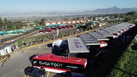 Flotte de bus électriques Enel X au Chili