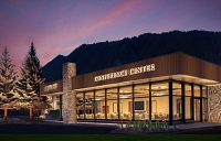 La grande salle du Jackson Lake Lodge où se tient chaque année le symposium