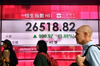 Le CAC 40 prend 1% mercredi dans le sillage des indices asiatiques