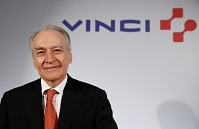 Le PDG de Vinci Xavier Huillard peut avoir le sourire, le titre rebondit en Bourse