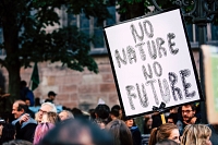 Manifestation en faveur de la lutte pour l'environnement