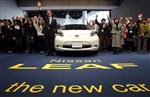 Nissan lance sa berline leaf, pari sur le tout électrique