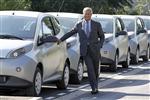 Autolib en ordre de bataille avec 66 bluecar grises