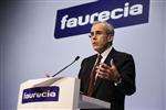 Faurecia renoue avec le dividende, croissance en vue en 2014