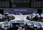 Les Bourses européennes dans le rouge à la mi-séance