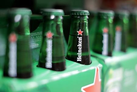 Heineken maintient son objectif de marge, le titre monte