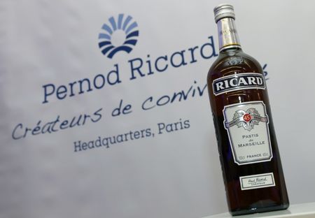 Pernod Ricard ralentit légèrement au troisième trimestre avec la Chine et l'Inde
