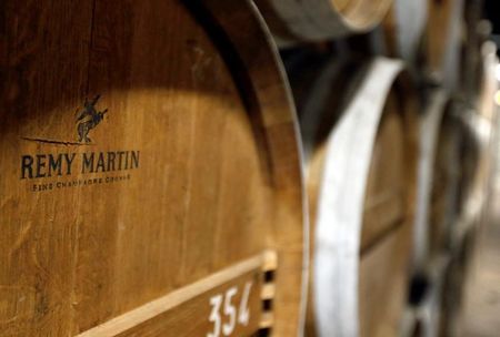 Le cognac de Rémy Cointreau décolle en début d'exercice