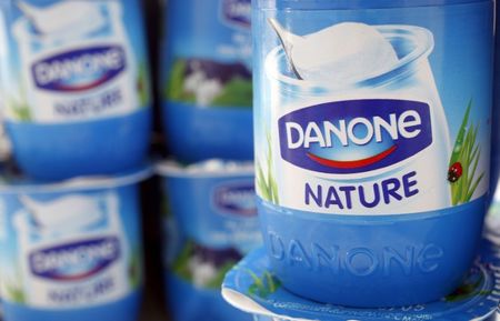 Danone profite en Bourse de nouvelles spéculations sur une OPA