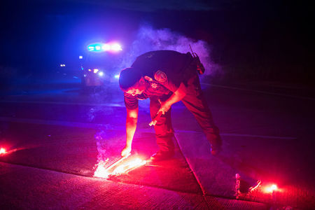 Explosions et fumée noire sur le site d'Arkema au Texas