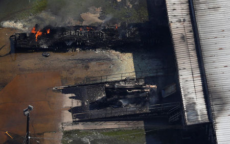 Nouvel incendie dans l'usine d'Arkema au Texas