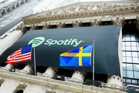 Marché : Spotify gagne 12,9% pour sa première séance à New York
