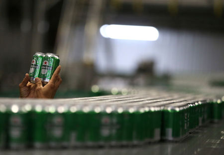 Heineken réduit son objectif de marge après un 1er semestre moins bon qu'attendu