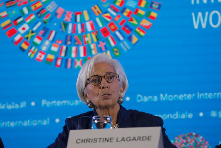 Marché : Lagarde (FMI) met en avant les périls d'une guerre commerciale