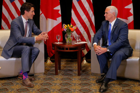 Marché : Entretien Pence-Trudeau sur le commerce, Huawei