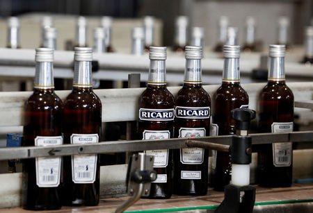 Pernod Ricard se réorganise en France, compte supprimer 280 postes