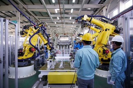 Marché : Chine: La production industrielle bat le consensus alors que la reprise s'accélère