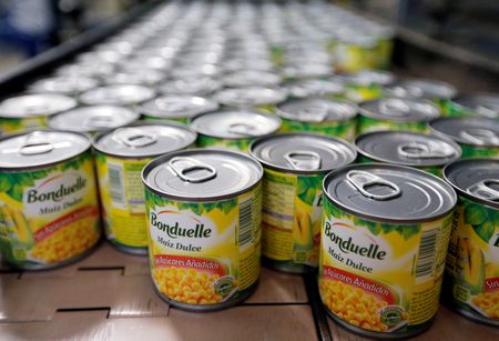 Bonduelle: Le benéfice annuel net chute de 38%