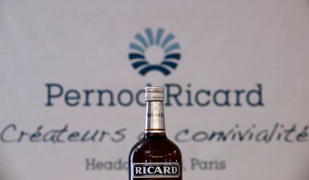 Pernod Ricard-Les difficultés en Chine pèsent sur les ventes au T1
