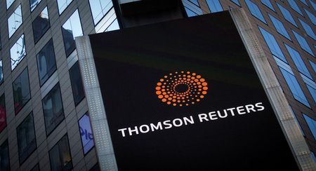 Marché : Thomson Reuters-Le CA au T3 dépasse les attentes, en hausse de 8% sur un an