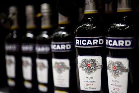 Pernod Ricard abaisse ses perspectives de chiffre d’affaires annuel