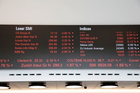 Marché : La Bourse de Zurich dans le rouge après le choc des droits de douane US sur la Suisse