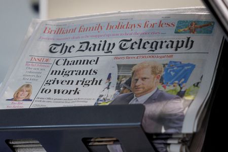 Marché : Grande-Bretagne: L'allemand Axel Springer rachète The Telegraph