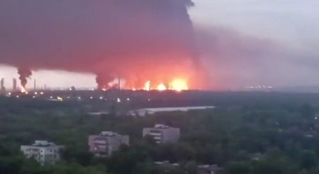 Marché : Russie: Le raffinage à l'arrêt dans le centre du pays après des frappes de drones ukrainien