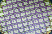Une plaquette de silicium X-FAB